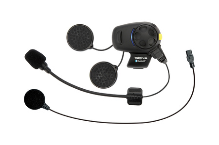 SENA INTERKOM MOTOCYKLOWY SMH5FM BLUETOOTH 3.0 DO 700M Z RADIEM FM ORAZ UNIWERSALNYM ZESTAWEM MIKROFONÓW ( 2 ZESTAWY ) (EL) - ZASTĘPUJE SMH5D-FM-UNIV - PROMOCJA - STD CENA 979,-