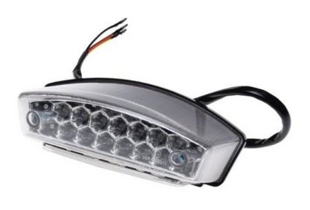 LAMPA ATV LED JASNY KLOSZ DERBI SENDA TYŁ