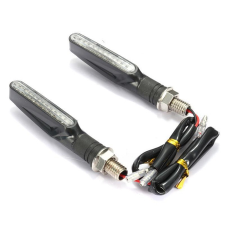 KIERUNKOWSKAZY MOTOCYKLOWE/QUADOWE 12LED PŁYWAJĄCE