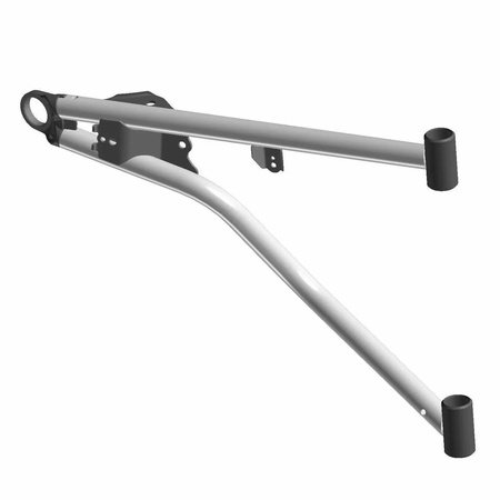 WAHACZ PRZEDNI GÓRNY, PRAWY, 55", LIMONKOWY POLARIS OEM 1025580-630