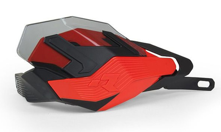 RACETECH OSŁONY RĄK (HANDBARY) HP3 ADVENTURE KOLOR POMARAŃCZOWY CZARNY - BEZ MOCOWAŃ