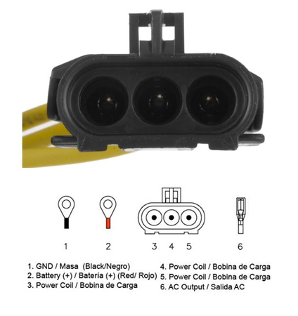 REGULATOR NAPIĘCIA POLARIS SPORTSMAN 300 400 HAWKEYE 300 4011182