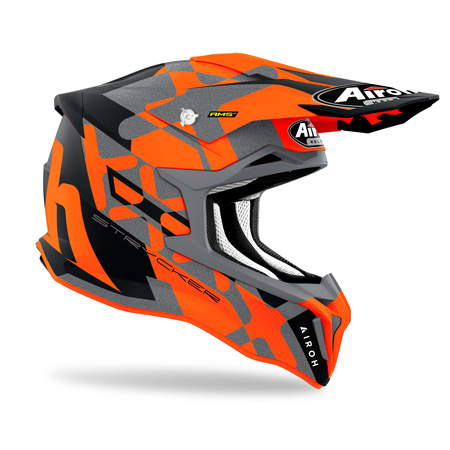 KASK AIROH STRYCKER XXX ORANGE MATT S