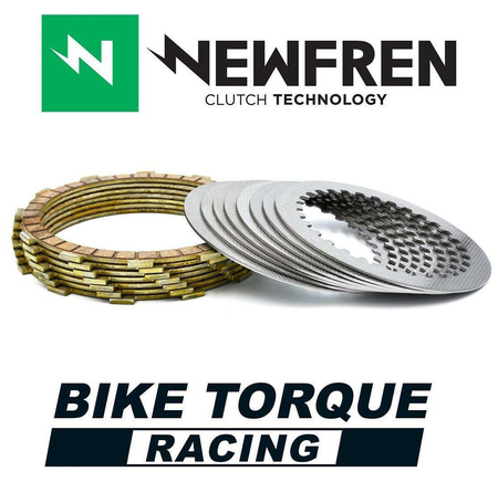 NEWFREN TARCZE SPRZĘGŁOWE Z PRZEKŁADKAMI PRO RACIN KTM SX-F 250/350 '16-'22; XC-F 250/350 '16-'22; HUSQVARNA FC 250/350 '16-'22; FX 350 '17-'22; GAS GAS MCF 250/350 '21-'23; EXF 250/350 '21-'23 (PRO RACE)