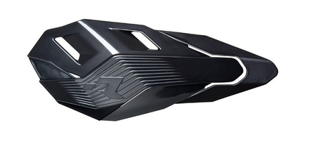 RACETECH PLASTIKI ZAMIENNE DO OSŁON RĄK (HANDBARÓW) HP3 KOLOR CZARNY
