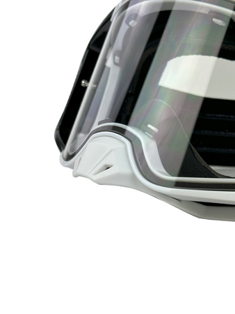 GOGLE ANTI-FOG PREMIUM D NAXA BIAŁE