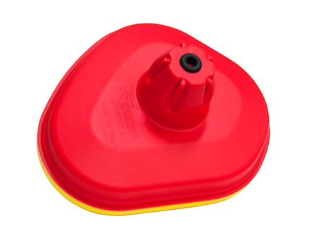 RACETECH POKRYWA FILTRA POWIETRZA KAWASAKI KXF 250 '17-'18, KXF 450 '16-'18 KOLOR CZERWONY ŻÓŁTY