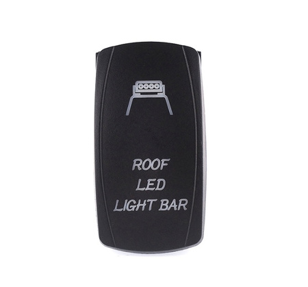 WŁĄCZNIK ŚWIATEŁ DACHOWYCH ROOF LED LIGHT BAR POJAZDY UTV NIEBIESKIE PODŚWIETLENIE