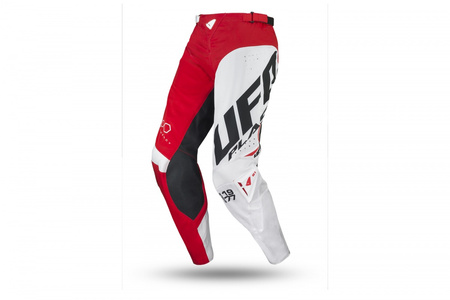 UFO SPODNIE FREQUENCY SLIM KOLOR CZERWONY BIAŁY ROZMIAR S / EU48 / US 30