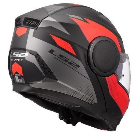 KASK CROSS ENDURO LS2 FF902 SCOPE DURIA CZARNY-CZERWONY
