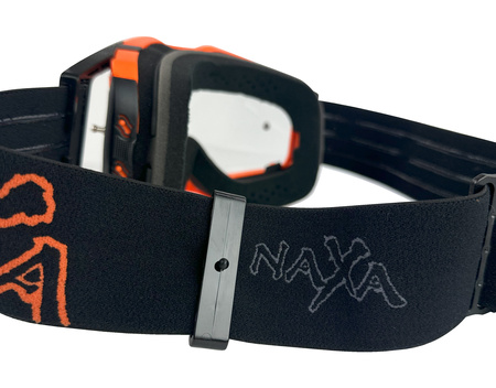 GOGLE PREMIUM NAXA E POMARAŃCZOWE FLUO