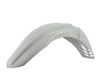 RACETECH BŁOTNIK PRZÓD KAWASAKI KXF 250/450 '09-'12 KOLOR BIAŁY AIRFLOW (PAKXFBN0999) (KA03796047) - WYPRZEDAŻ