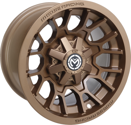 KOMPLET FELG MOOSE UTILITY BRĄZOWA 12X7 4/136 4+3 BENDA REDSTONE 550 R 