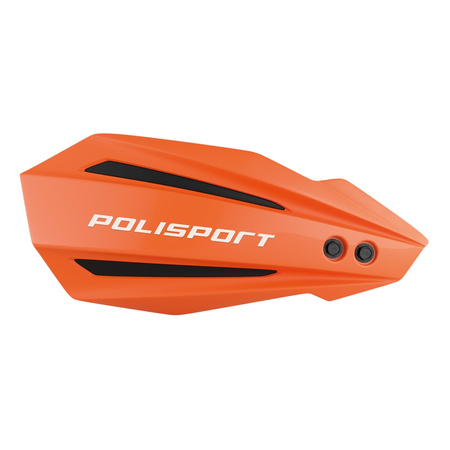 POLISPORT OSŁONY RĄK (HANDBARY) MODEL BULLIT Z UNIWERSALNYM ZESTAWEM MONTAŻOWYM 22/28 KTM SX/EXC '14-22', HUSQVARNA TC/TE/FC/FE '14-22', SHERCO, GAS GAS KOLOR POMARAŃCZOWY