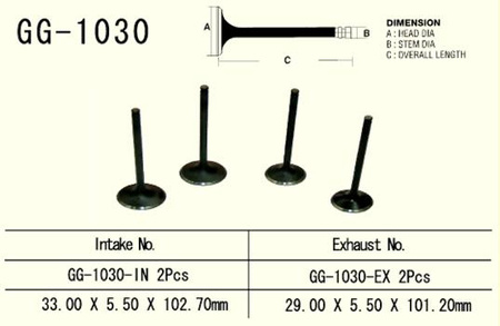VESRAH ZAWÓR SSĄCY HONDA TRX 400 EX '99-'08, XR 400 '96-'06 , TRX 500 FGA/FPA '04-'14 (2 NA POJAZD) (OEM: 14711-HN2-000,14711-KCY-000) (1SZT.) (MADE IN JAPAN)