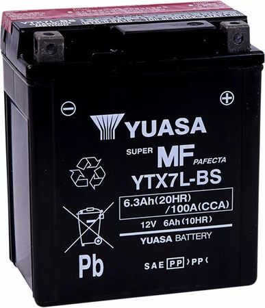 AKUMULATOR YTX7L-BS - AGM BEZOBSŁUGOWY DO QUADÓW I MOTOCYKLI