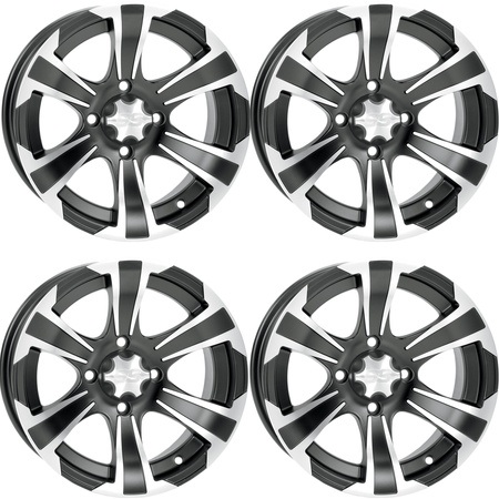 KOMPLET FELG ITP SS312 14X8 4/110 5+3 YAMAHA SUZUKI KAWASAKI HONDA    