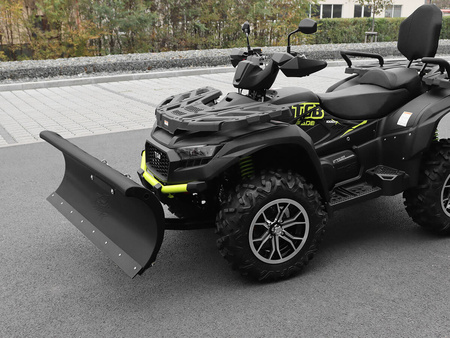 PŁUG SHARK (132 CM) CZARNY DO QUADÓW ATV UTV