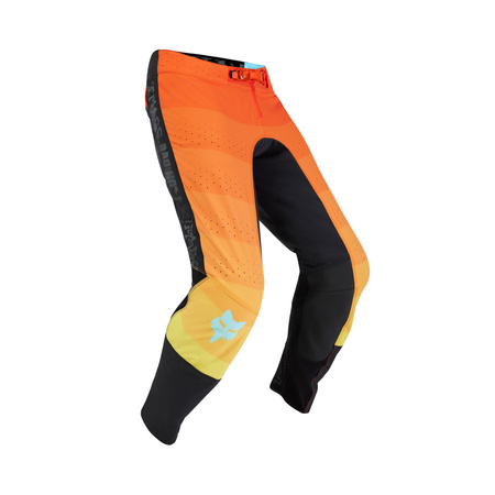 SPODNIE FOX FLEXAIR GRID BLACK/ORANGE 32