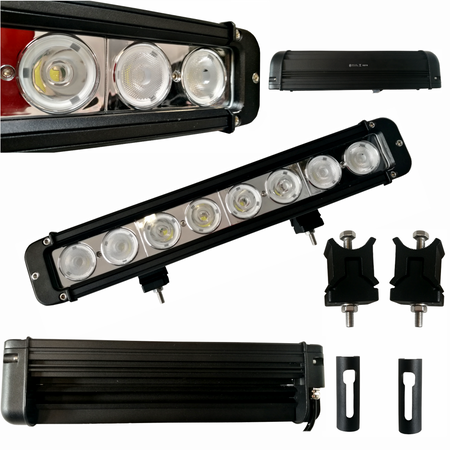 LAMPA LED 80W PANEL ROBOCZA 8X10W CREE 8000LM BENDA 1000 550R 550 YAMAHA GRIZZLY KODIAK CAN-AM RENEGADE OUTLANDER SUZUKI KINGQUAD HONDA RINCON RUBICON FOREMAN POLARIS SPORTSMAN SCRAMBLER KAWASAKI BRUTEFORCE