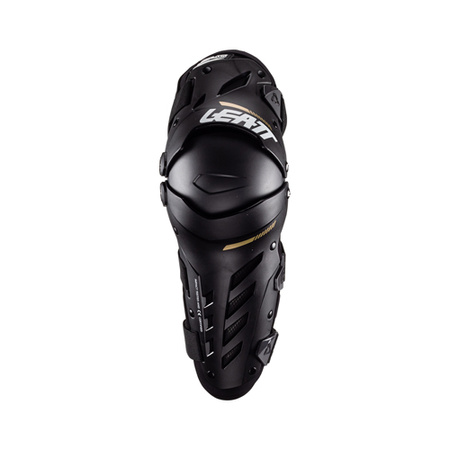 LEATT (2023/2024) NAKOLANNIKI OCHRANIACZE KOLAN DUAL AXIS KNEE AND SHIN GUARD BLACK KOLOR CZARNY ROZMIAR XXL