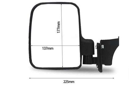 LUSTERKA LEWE I PRAWE POLARIS RANGER 1000XP 2018+