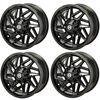 KOMPLET FELG MOOSE RACING 14X7 4/156 5+2 POLARIS