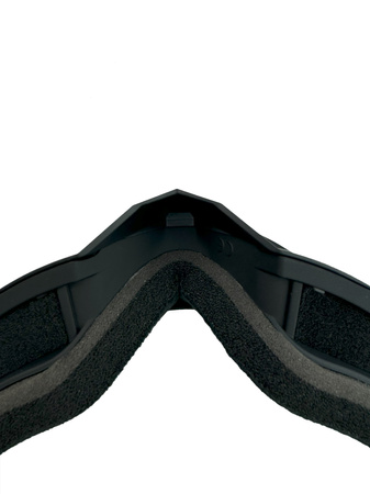 GOGLE NAXA G4/B CZARNE Z BIAŁYM NAPISEM