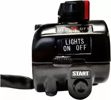 WŁĄCZNIK KIEROWNICY W STYLU VINTAGE 22 mm