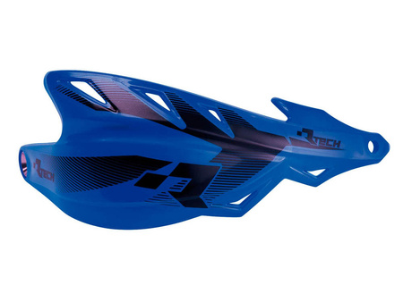 RACETECH OSŁONY RĄK (HANDBARY) RAPTOR KOLOR NIEBIESKI (Z MOCOWANIAMI NA KIEROWNICĘ 22,2MM I 28,6MM)