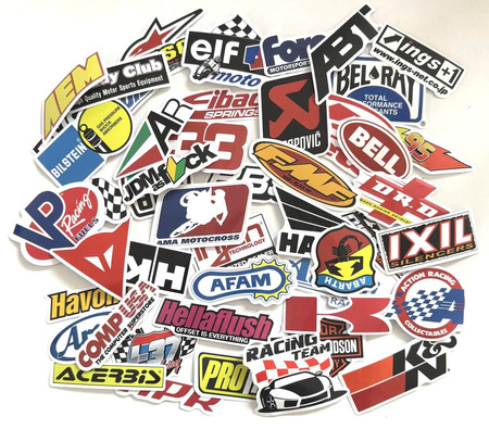 ZESTAW NAKLEJEK WODOODPORNYCH MIX