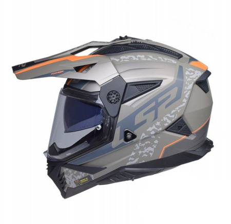 KASK LS2 PIONEER II DEVOR MATT MX702 PIASKOWY ROZMIAR XXL