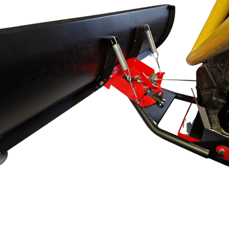 ZESTAW KOMPLET PŁUG + PŁYTA MONTAŻOWA NA KLIK SEGWAY AT 10 LONCIN WOLF X 700 550 CZERWONY