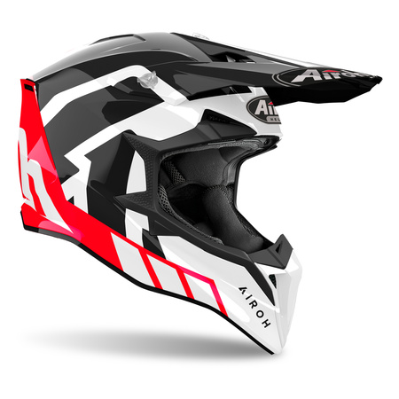 KASK AIROH WRAAAP RELOADED RED GLOSS L