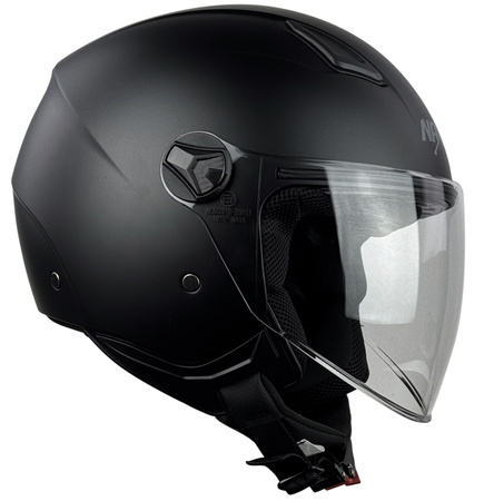 KASK OTWARTY NAXA CZARNY MOTOCYKL QUAD ATV UTV ROZMIAR XXL