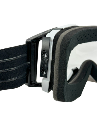 GOGLE ANTI-FOG PREMIUM D NAXA BIAŁE