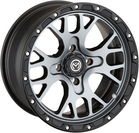 KOMPLET FELG MOOSE RACING 14X7 4/110 5+2 YAMAHA SUZUKI HONDA KAWASAKI