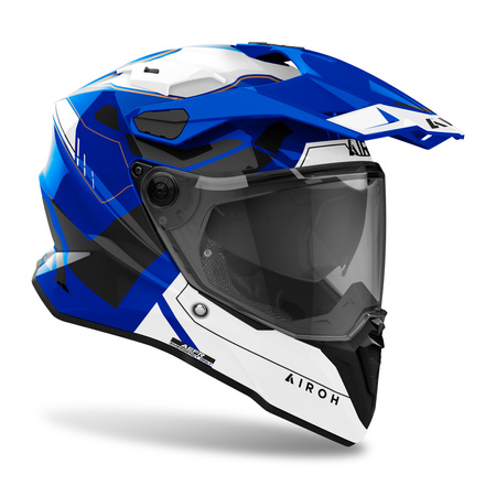 KASK AIROH COMMANDER 2 REVEAL BLUE GLOSS M