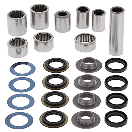 ALL BALLS ZESTAW NAPRAWCZY ŁĄCZNIKA WAHACZA TYLNEGO LINKAGE SUZUKI LTR 450 06-11