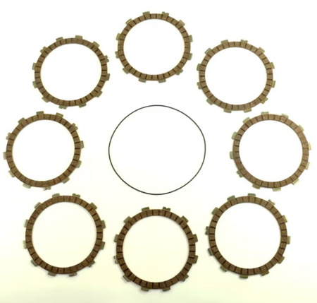 ATHENA 2022/05 TARCZE SPRZĘGŁOWE Z USZCZELKĄ POKRYWY SPRZĘGŁA HONDA CRE 250 '02-'07, CRM 250R '98-'01, CR 250R '95-'07, CR 500R '90-'01