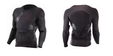 LEATT (2022/2023) OCHRANIACZ CIAŁA BODY PROTECTOR 3DF AIRFIT LITE BLACK KOLOR CZARNY ROZMIAR S/M