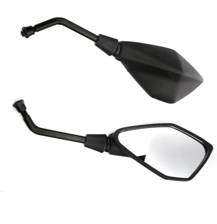 LUSTERKA KPL CZARNE Z UCHWYTAMI NA KIEROWNICE LU8148