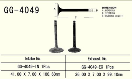 VESRAH ZAWÓR SSĄCY KAWASAKI KVF 360 '03-'13 (1 NA POJAZD) (OEM: 12004-1155) (1SZT.) (MADE IN JAPAN)
