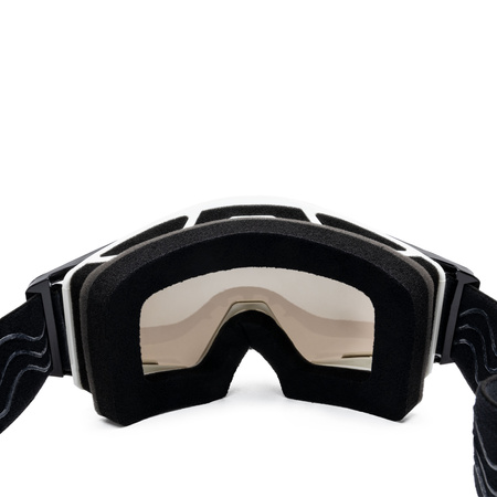 GOGLE CROSS ENDURO OFF ROAD IMX BIAŁE 2 SZYBY