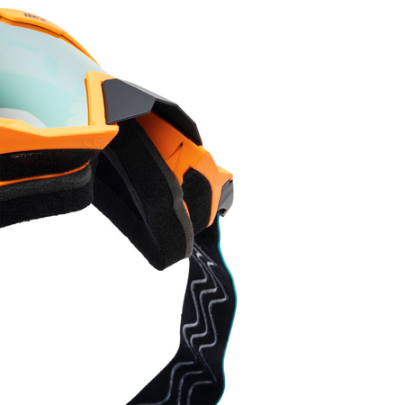 GOGLE CROSS ENDURO OFF ROAD IMX RACING SAND POMARAŃCZOWE