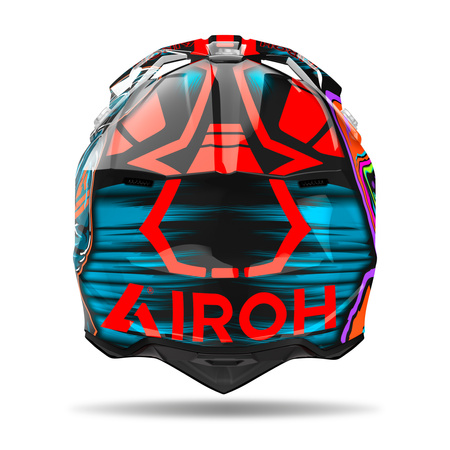 KASK AIROH WRAAAP CYBER ORANGE GLOSS S