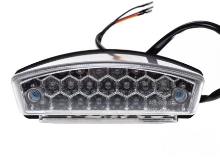 LAMPA ATV LED JASNY KLOSZ DERBI SENDA TYŁ