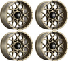 KOMPLET FELG MOOSE RACING 14X7 4/136 4+3 BENDA REDSTONE R2 550
