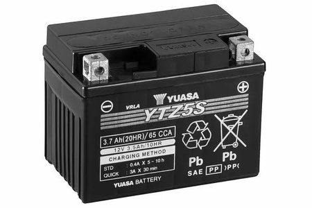 AKUMULATOR WYSOKOWYDAJNY YUASA YTZ5S - AGM BEZOBSŁUGOWY