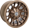 KOMPLET FELG MOOSE UTILITY BRĄZOWA 12X7 4/136 4+3 BENDA REDSTONE 550 R CAN-AM